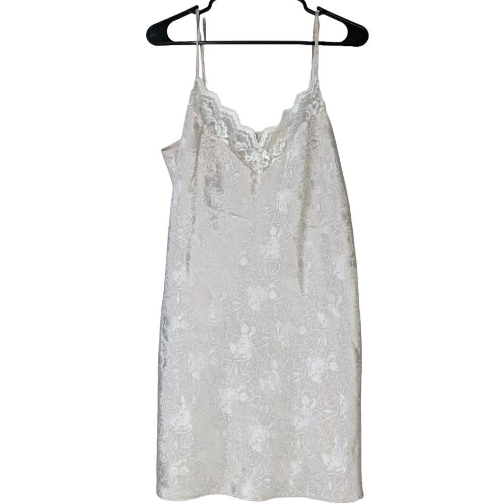 White Lingerie Dress California Miss Size L